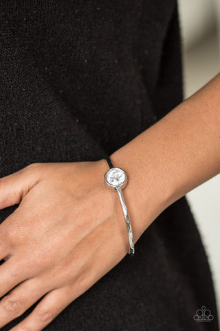 Diamonds For Breakfast - White - Paparazzi Accessories