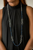 Dreamy Discovery - Blue - Paparazzi Accessories