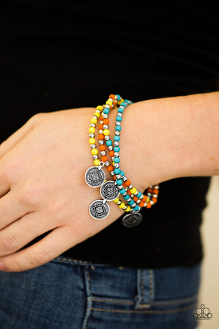 Gypsy Globetrotter - Multi - Paparazzi Accessories