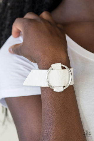 Simply Stylish - White - Paparazzi Accessories
