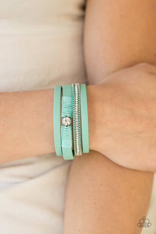 Catwalk Craze - Green- Paparazzi Accessories