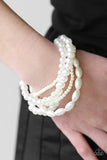 Marvelously Mumbai - White - Paparazzi Accessories