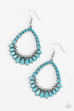 Crystal Waters - Blue - Paparazzi Accessories