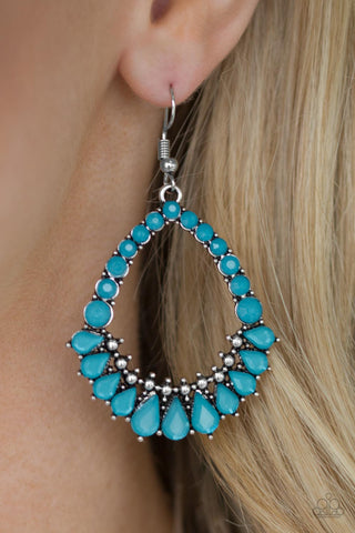 Crystal Waters - Blue - Paparazzi Accessories