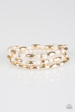 Chic Contender - Gold - Paparazzi Accessories