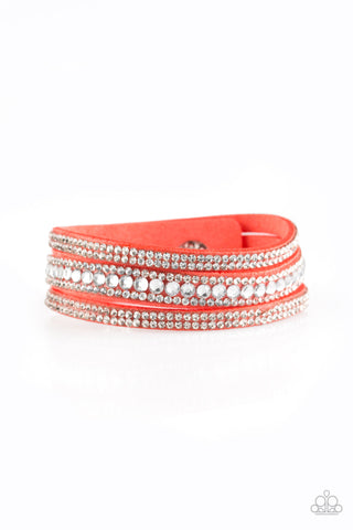 Harlem Hustle - Orange - Paparazzi Accessories
