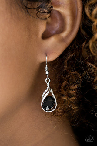 HAUTE On Your Heels! - Black - Paparazzi Accessories