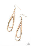 REIGN Storm - Gold - Paparazzi Accessories