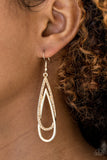REIGN Storm - Gold - Paparazzi Accessories