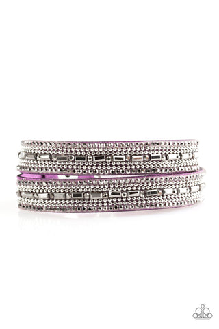 Shimmer and Sass - Purple - Paparazzi Accessories