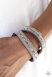 Shimmer and Sass - Purple - Paparazzi Accessories