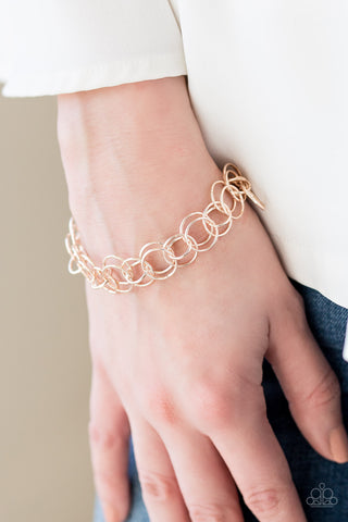 Contemporary Circus - Rose Gold - Paparazzi Accessories