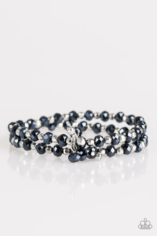 Sink or Shimmer - Blue - Paparazzi Accessories