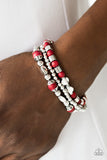 Mesa Mason - Red - Paparazzi Accessories