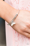 Major Upscale - White - Paparazzi Accessories