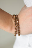 Sink or Shimmer - Copper - Paparazzi Accessories