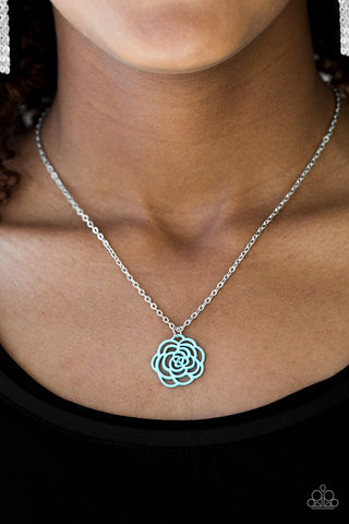 Blossom Bliss - Blue - Paparazzi Accessories