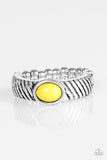 Zebra Zen - Yellow - Paparazzi Accessories