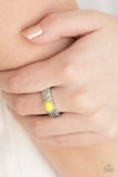 Zebra Zen - Yellow - Paparazzi Accessories