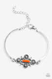 Mesa Flower - Orange - Paparazzi Accessories