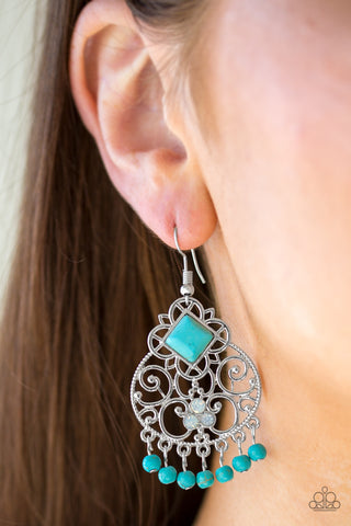 Western Wonder - Blue - Paparazzi Accessories