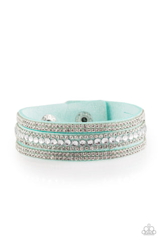 Harlem Hustle - Blue - Paparazzi Accessories