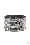 Glitter Gossip - Black - Paparazzi Accessories