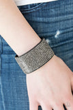 Glitter Gossip - Black - Paparazzi Accessories