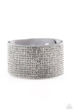 Glitter Gossip - Silver - Paparazzi Accessories