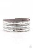 Teasingly Tomboy - Silver - Paparazzi Accessories