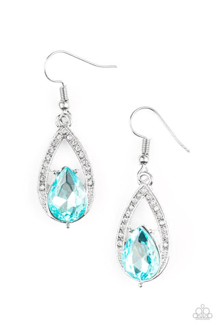 Gatsby Grandeur - Blue - Paparazzi Accessories