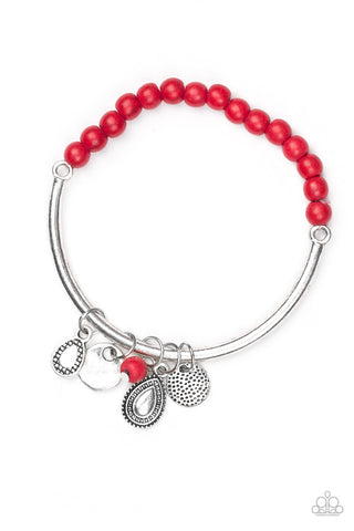 Ever Everest - Red - Paparazzi Accessories