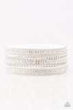 Dangerously Drama Queen - White - Paparazzi Accessories