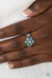 Garland Glamour - Blue - Paparazzi Accessories