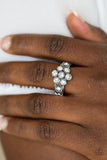 Garland Glamour - White - Paparazzi Accessories
