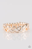 Garland Grandeur - Rose Gold - Paparazzi Accessories