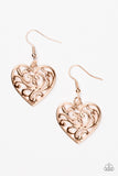 The Truth HEARTS - Rose Gold - Paparazzi Accessories