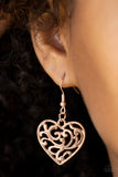 The Truth HEARTS - Rose Gold - Paparazzi Accessories