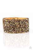 More Bang For Your Buck - Brass - Paparazzi Accessories