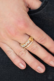 Royal Treasure Chest - Gold - Paparazzi Accessories