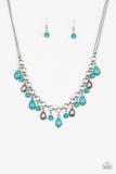 Welcome To Bedrock - Blue - Paparazzi Accessories