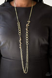 Mega Megacity - Brass - Paparazzi Accessories