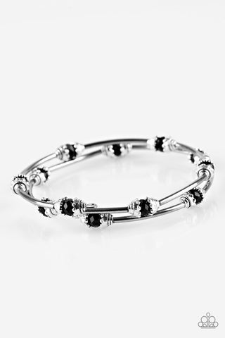 Into Infinity - Black - Paparazzi Accessories
