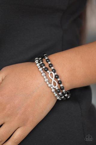 Immeasurably Infinite - Black - Paparazzi Accessories