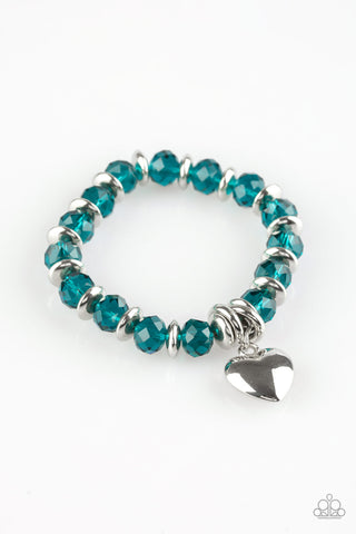 Need I Say AMOUR? - Blue - Paparazzi Accessories