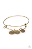 Dreamy Dandelions - Brass - Paparazzi Accessories