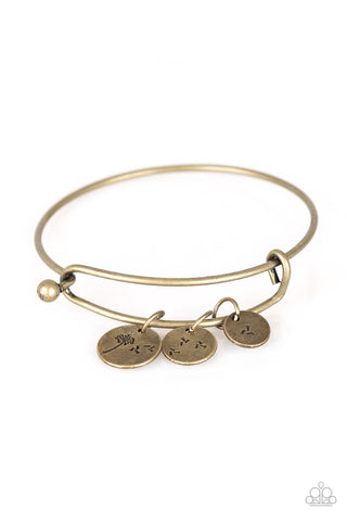 Dreamy Dandelions - Brass - Paparazzi Accessories