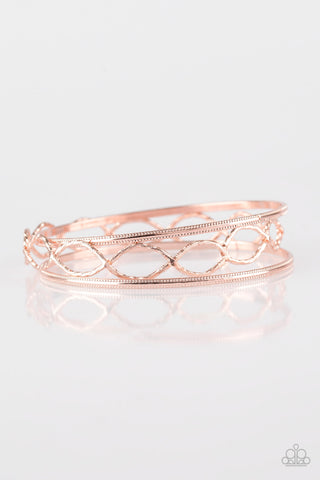 Metal Manic - Rose Gold - Paparazzi Accessories