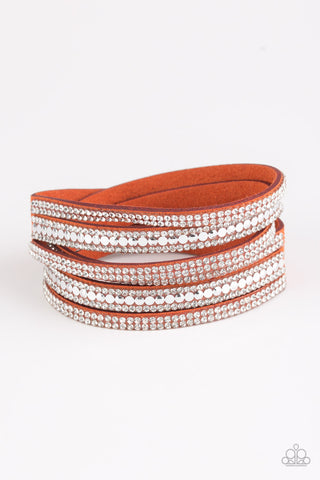 Rock Star Attitude - Orange - Paparazzi Accessories