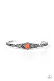 Make Your Own Path - Orange - Paparazzi Accessories